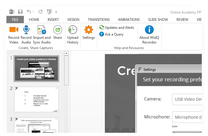 convert powerpoint to video