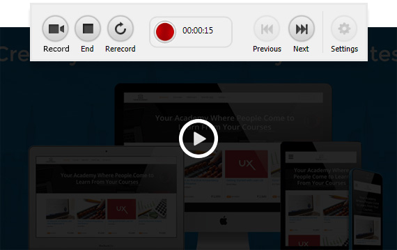 record ppt with audio video