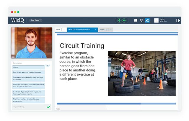 synchronous e learning