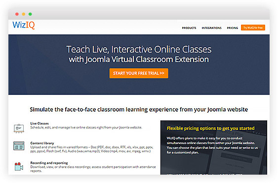 joomla-virtual-classroom-extension