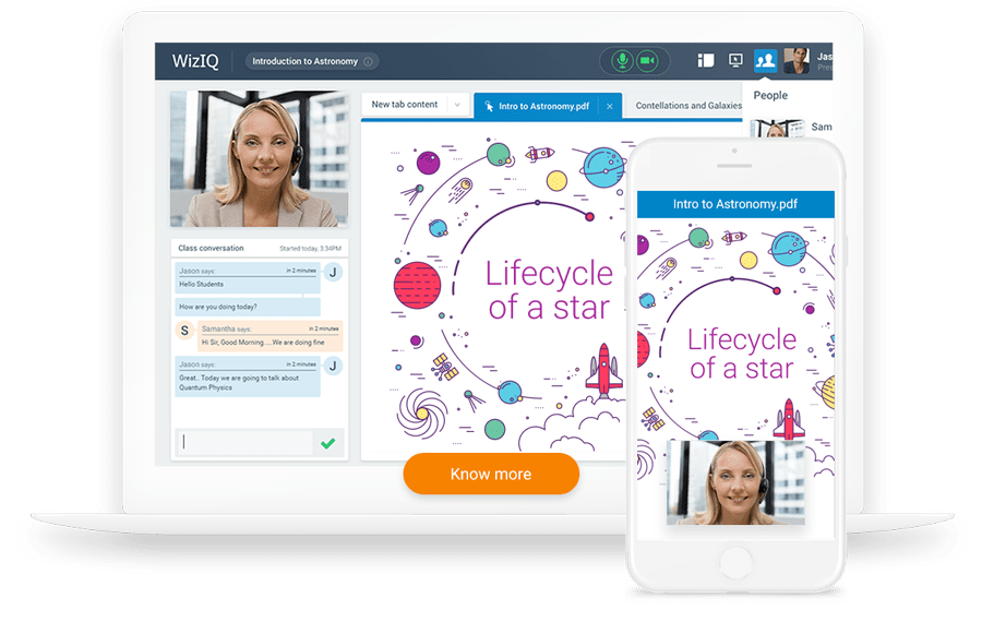 wiziq virtual classroom
